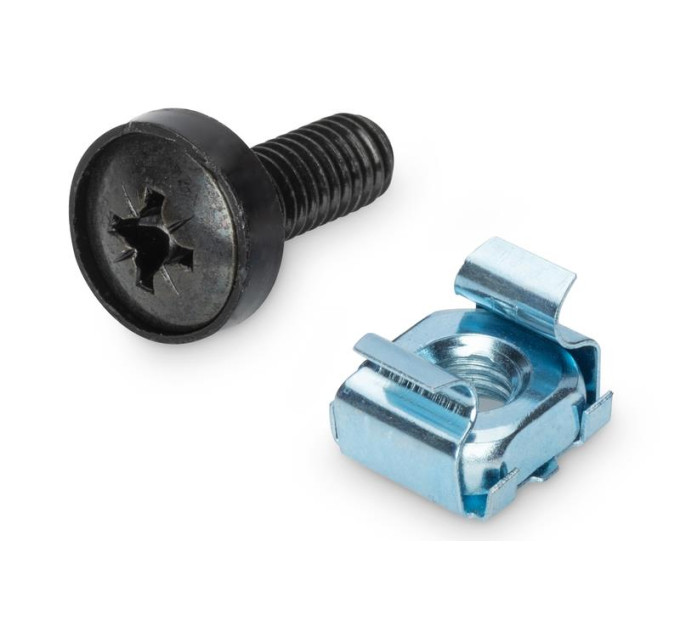 DIGITUS SCS Кріпильний набір DIGITUS M6 Screws&Nuts, 50 pcs., black