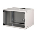 DIGITUS SCS Шафа DIGITUS 19", 7U, SOHO PRO, скляні двері, 540x400 мм, 60кг максимально, сіра