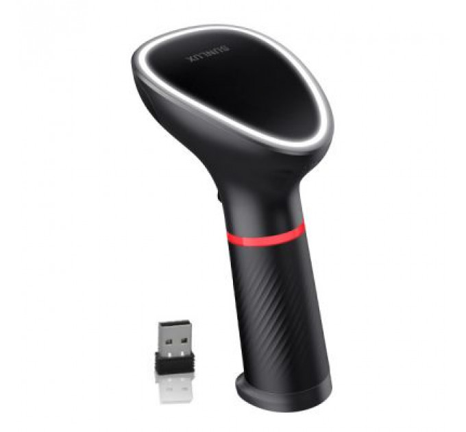 Сканер штрих-коду Sunlux XL-9600 2D без підставки з USB-адаптором (20506)
