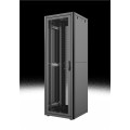 Mirsan Шафа MIRSAN 19", 36U, GTN, перфоровані двері, 600x600 мм, максимально 1000 кг, чорна