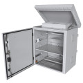 Mirsan Шафа MIRSAN 19", 12U, MOBESE CCTV RACK, зібрана, 600x300 мм, сіра