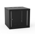 Zpas Шафа ZPAS 19", 10U, Z-BOX, змінні бічні стінки, скляні двері, 600x600 мм, максимально 100кг, чорна