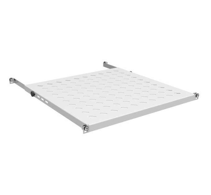 Zpas Полиця ZPAS 19", 0.5U, глибина 350мм, кріплення 350-450мм, 70кг максимально, сіра