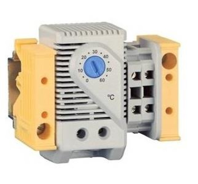 Zpas Термостат ZPAS 220V, AC, 6А, розмикаючий, на DIN рейці,  для обігрівача