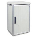 Zpas Шафа ZPAS 19", 25U, SZD, всепогодна вулична, 600x600 мм, максимально 1000кг, сіра