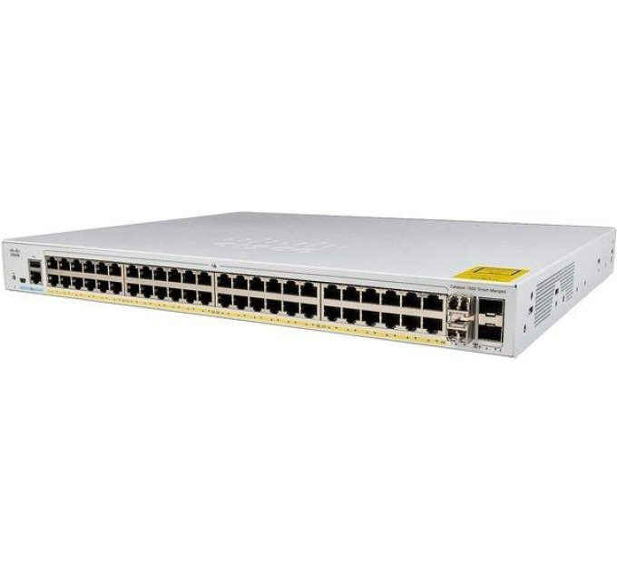 CISCO Switching Комутатор Cisco Catalyst 1000 48xGE, POE, 4x10G SFP