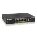 NETGEAR SMB Комутатор NETGEAR GS305P 5xGE (4xPoE), 63Вт, Некерований