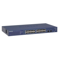 Комутатор NETGEAR GS724T 24xGE, 2xSFP, Керований L2