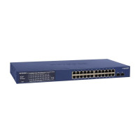 Комутатор NETGEAR GS724TPP 24xGE PoE, 2xSFP, 380Вт, Керований L2