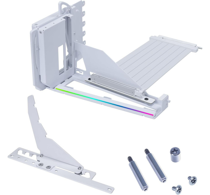 Lian Li Брекет для вертикального встановлення відеокарти Lian Li Vertical GPU Bracket Kit PCIe5.0 White (G89.VG4-5-V4W.00