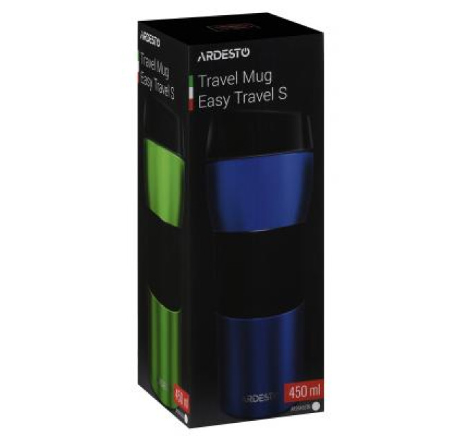 Ardesto Термокружка Ardesto Easy Travel S 450 мл Green (AR2645STG)