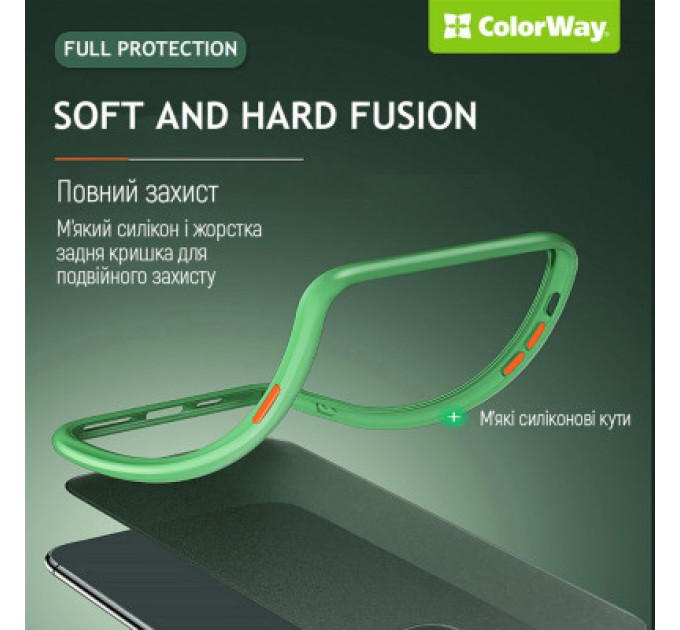 ColorWay Чохол до мобільного телефона ColorWay Smart Matte Xiaomi Redmi 12 black (CW-CSMXR12-BK)