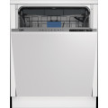Beko Посудомийна машина Beko вбудована, 14компл., D, 60см, 3й кошик, білий