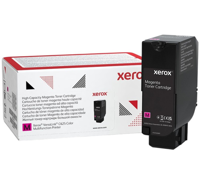 XEROX CHANNELS supplies Тонер картридж Xerox VL C625 Magenta (16 000 стор)