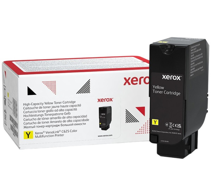 XEROX CHANNELS supplies Тонер картридж Xerox VL C625 Yellow (16 000 стор)