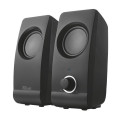 Trust Peripherals Акустична система Trust Remo 2.0, USB/AUX, чорний