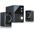 Microlab Акустична система MICROLAB M-223 2.1, 17W, mini-jack, чорний