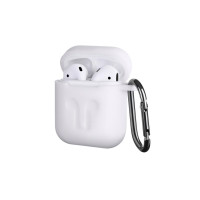 Чохол 2Е для AirPods (Gen 1-2, 2016-2019), Pure Color Silicone Imprint (3.0mm), білий