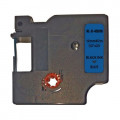 Стрічка для принтера етикеток UKRMARK RL-D-45016P-BK/BL, аналог DYMO S0720560, 12мм х 7м. (900297)