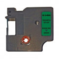 Стрічка для принтера етикеток UKRMARK RL-D-45019P-BK/GR, аналог DYMO S0720590, 12мм х 7м. (900300)
