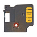 Стрічка для принтера етикеток UKRMARK RL-D-45023P-BK/GO, аналог DYMO S0720630, 12мм х 7м. (900302)