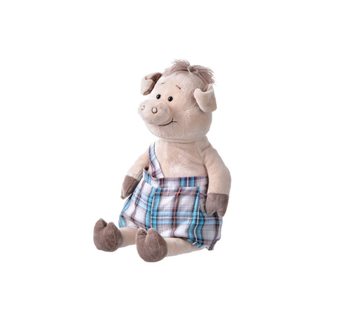 Same Toy М'яка іграшка Same Toy Свинка у комбінезоні 45см
