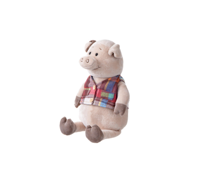 Same Toy М'яка іграшка Same Toy Свинка у жилетці 35см