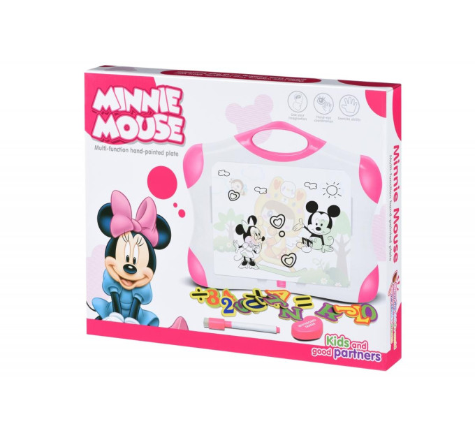 Same Toy Магнітна дошка для навчання Same Toy рожева