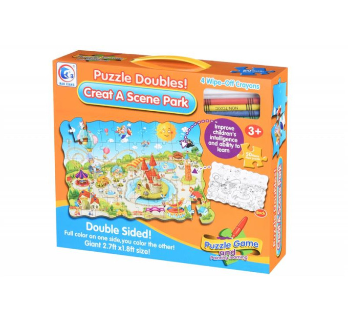 Same Toy Пазл-розмальовка Same Toy Парк розваг 50ел