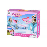 Іграшкова зброя Same Toy 2в1 Бластер м'ячик/сніг 30,5см, рожевий
