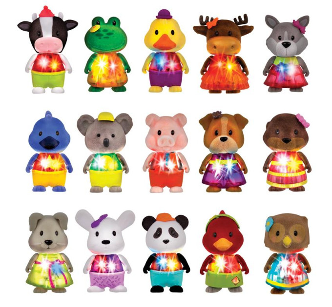 Li`l Woodzeez Іграшка Li'l Woodzeez Bobblehead Сюрприз зі світлом S5 в ас.