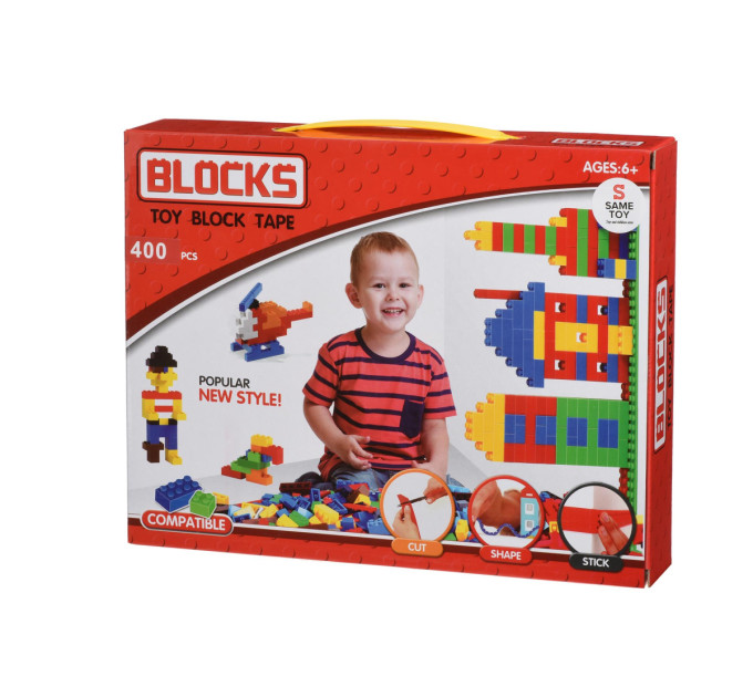 Same Toy Конструктор Same Toy Block Tape 400ел