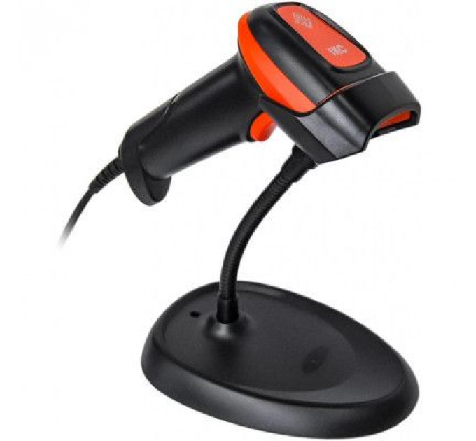 Сканер штрих-коду ІКС 3209/2D RS232, stand, BLACK (ІКС-3209-2D-RS232)
