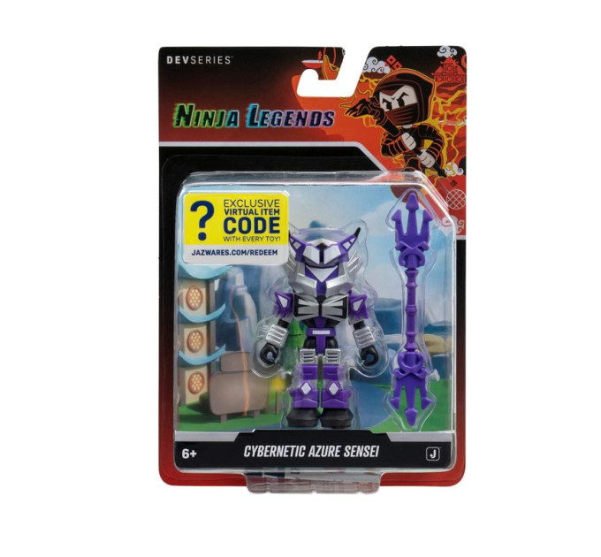 DevSeries Ігрова колекційна фігурка DevSeries Core Figures Ninja Legends: Cybernetic Azure Sensei