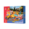 Super Wings Конструктор Super Wings Small Blocks Buildable Vehicle Set вантажівка і магазин