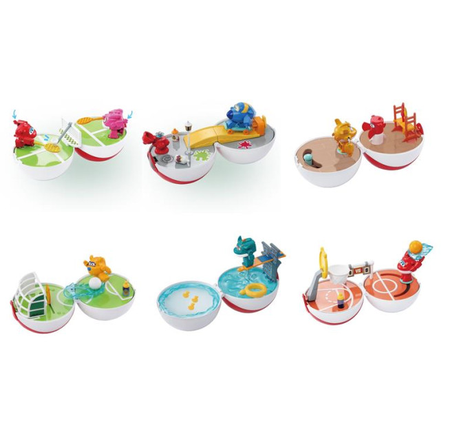 Super Wings Ігровий набір Super Wings Mini Playset Всесвітні спортивні ігри в ас.