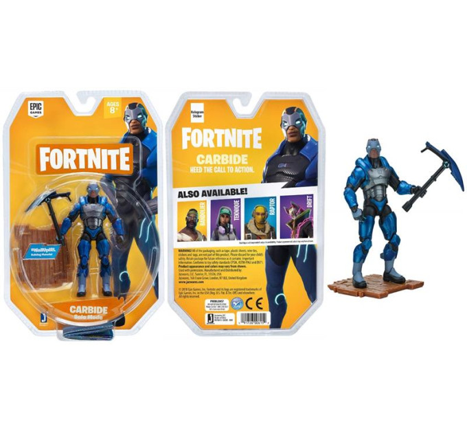Fortnite Колекційна фігурка Fortnite Solo Mode Carbide, 10см