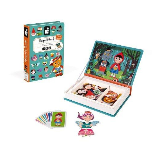 Janod Магнітна книга Janod Казки 30ел