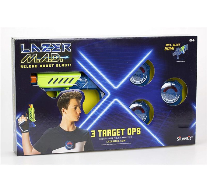Silverlit Іграшкова зброя Silverlit Lazer M.A.D. Тренувальний набір