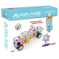 Конструктор Magplayer магнітний набір 88ел