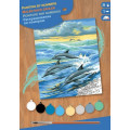 Sequin Art Набір для творчості Sequin Art Painting by numbers Junior Дельфіни 23*30см
