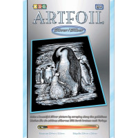 Набір для творчості Sequin Art Artfoil Silver Пінгвіни 20*25см