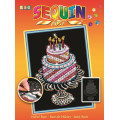 Sequin Art Набір для творчості Sequin Art Orange Святковий торт 25*34см