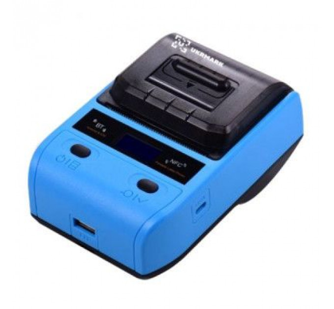 Принтер етикеток UKRMARK AT 10EW USB, Bluetooth, NFC, blue (900319)