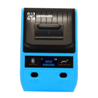 Принтер етикеток UKRMARK AT 10EW USB, Bluetooth, NFC, blue (900319)