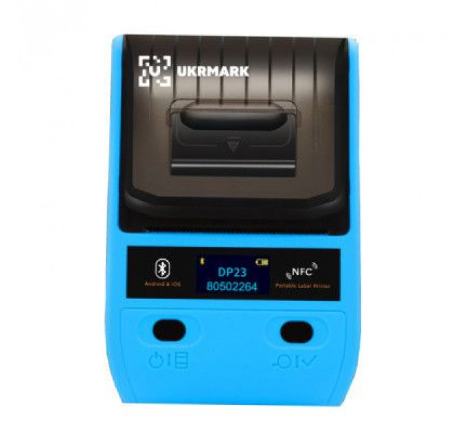 Принтер етикеток UKRMARK AT 10EW USB, Bluetooth, NFC, blue (900319)
