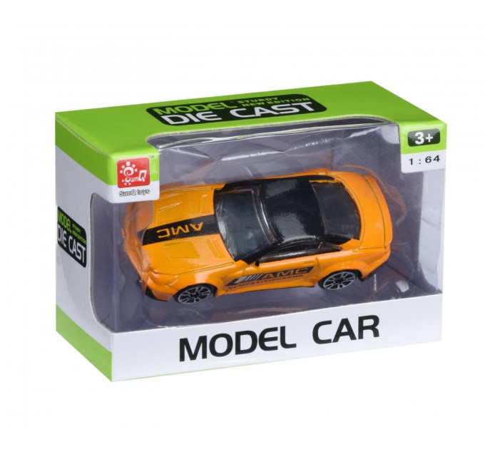 Same Toy Машинка Same Toy 1:64 Model Car Спорткар жовтий