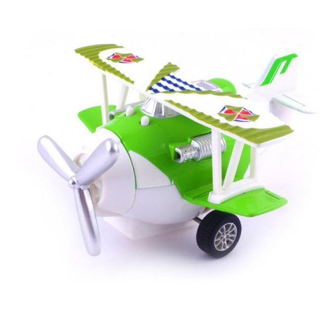 Same Toy Літак металевий інерційний Same Toy Aircraft зелений