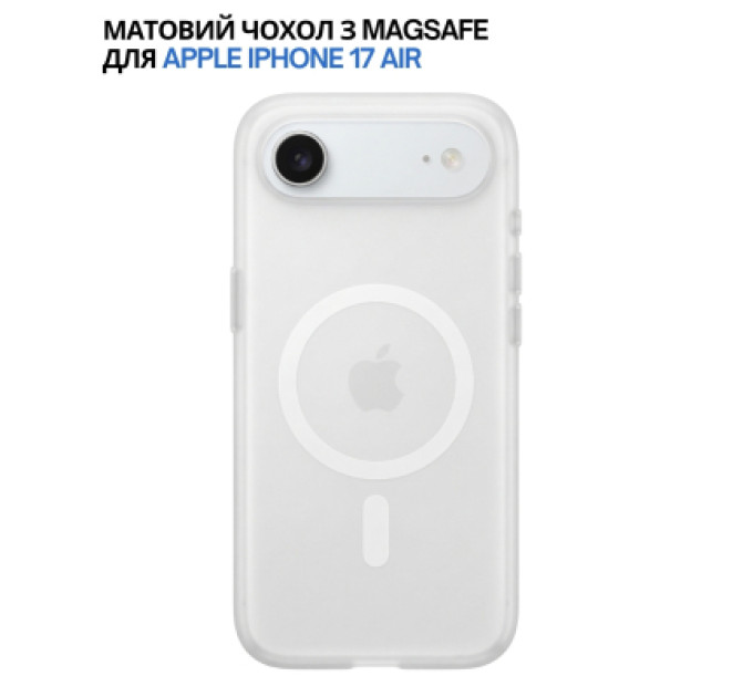 BeCover Чохол до мобільного телефона BeCover FIBRA Aeris MagSafe Apple iPhone 17 Air (715362)
