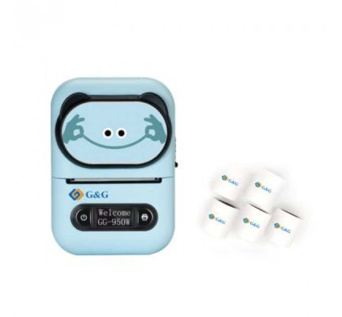 Принтер етикеток G&G 950CW blue USB, Bluetooth (LABP-GG-950CW-BL)